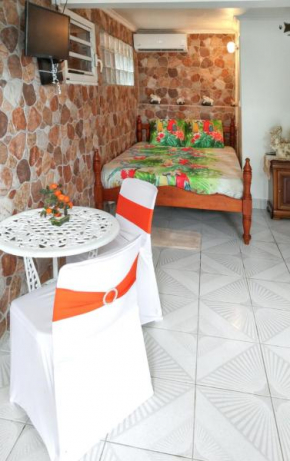 Studio de charme à Bouillante, 100 m², vue sur mer et montagnes